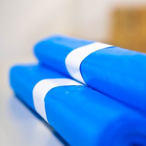 Plastic zakken 70 x 110 blauw